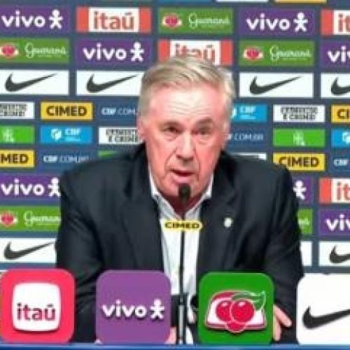 Ancelotti divulga convocação da Seleção Brasileira para os últimos amistosos de 2025