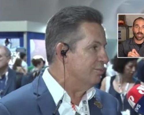 Mauro Mendes rebate Eduardo Bolsonaro e diz que deputado “divide a direita” enquanto vive nos Estados Unidos