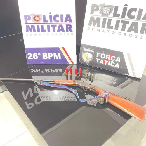 Força Tática prende suspeito por tentativa de feminicídio em Nova Mutum