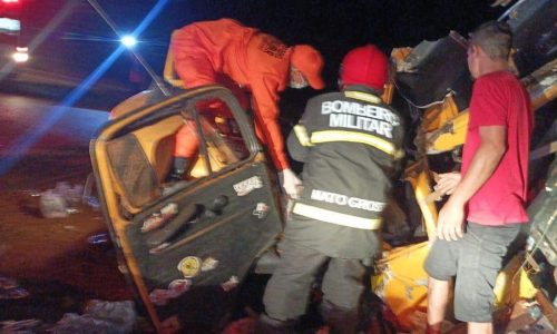 Corpo de Bombeiros realiza atendimento a vítimas de acidentes de trânsito registrados durante a madrugada de sábado