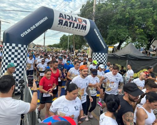 Polícia Militar reúne 2.190 participantes na 25ª Corrida Homens do Mato