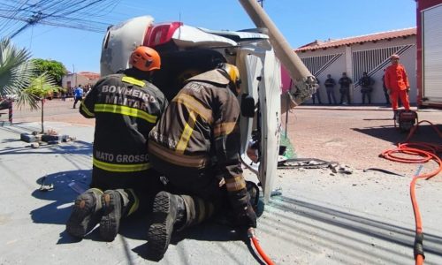 Corpo de Bombeiros de MT atendeu mais de 13,8 mil acidentes de trânsito em 2025