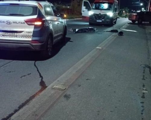 Motociclista morre após perder controle da moto na Avenida das Torres, em Cuiabá