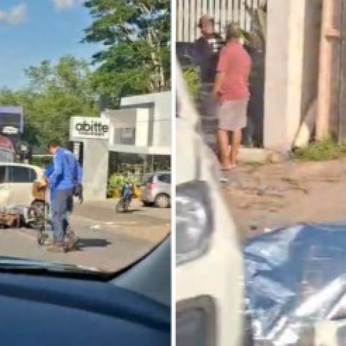 Motociclista morre após ser atingido por dois veículos na Avenida Miguel Sutil, em Cuiabá