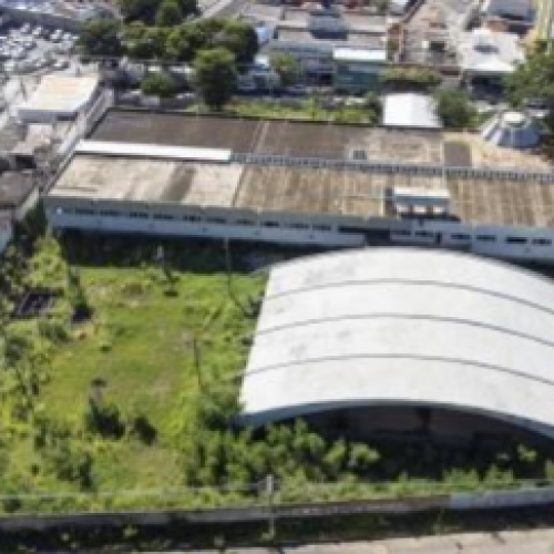 Entre promessas e abandono, antiga Escola Nilo Póvoas segue tomada pelo mato após seis anos fechada