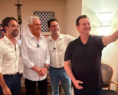 Sem espaço na Federação União-PP, Caiado anuncia filiação ao PSD ao lado de Ratinho Jr. e Eduardo Leite