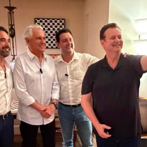 Sem espaço na Federação União-PP, Caiado anuncia filiação ao PSD ao lado de Ratinho Jr. e Eduardo Leite