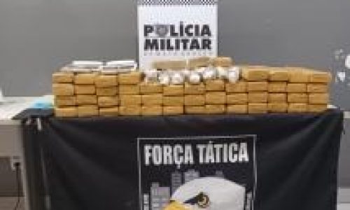 Polícia prende quatro suspeitos com 47 tabletes de maconha em Várzea Grande