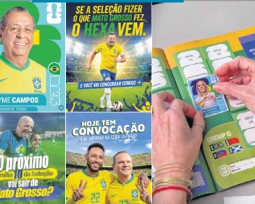 Copa do Mundo vira campo de disputa digital entre pré-candidatos em Mato Grosso