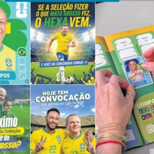 Copa do Mundo vira campo de disputa digital entre pré-candidatos em Mato Grosso