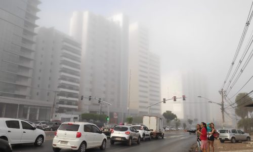 Frente fria se aproxima e temperaturas começam a cair em Mato Grosso neste fim de semana