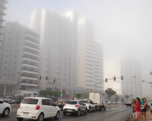 Frente fria se aproxima e temperaturas começam a cair em Mato Grosso neste fim de semana