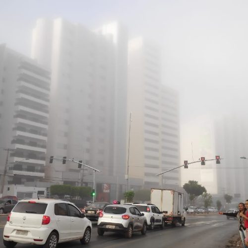 Frente fria se aproxima e temperaturas começam a cair em Mato Grosso neste fim de semana