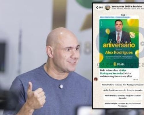 Abilio exclui vereadores de grupo de WhatsApp após ser alvo de críticas na Câmara