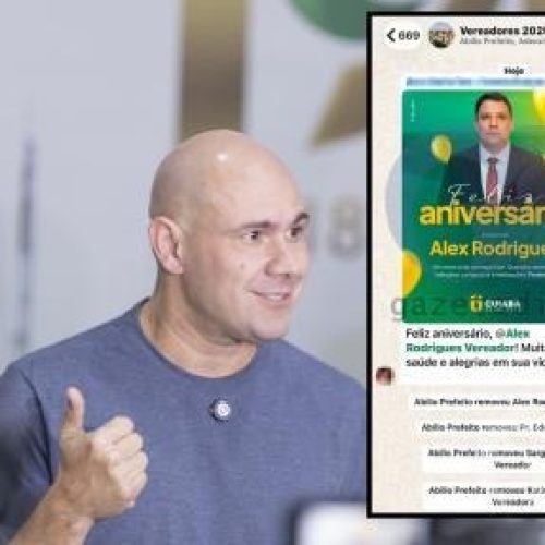 Abilio exclui vereadores de grupo de WhatsApp após ser alvo de críticas na Câmara