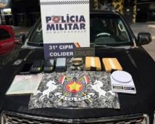 Cavalaria da PM apreende 2 kg de cocaína, prende suspeito e desarticula ponto de tráfico em Colíder