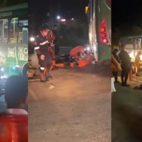 Motociclista morre após ser atingido por ônibus em cruzamento de avenida em Cuiabá