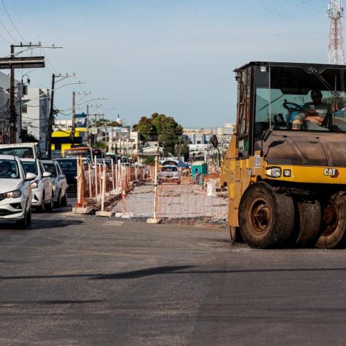 Obras do BRT provocam interdições em avenidas de Cuiabá neste fim de semana