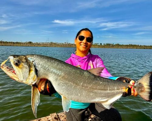 Mulheres ampliam presença na pesca esportiva em Mato Grosso e impulsionam novo perfil de turistas  Linha fina: