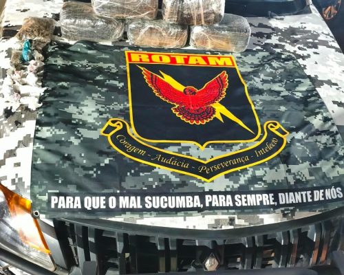 Rotam desarticula esquema de tráfico e apreende 6 quilos de maconha que seriam enviados para Cuiabá