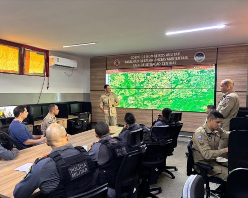Corpo de Bombeiros inicia operação da Sala de Situação Central nesta segunda-feira (2)