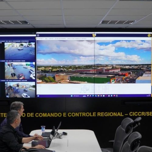 Videomonitoramento avança em Cuiabá e já ajuda a capturar foragidos e recuperar veículos  Linha fina: